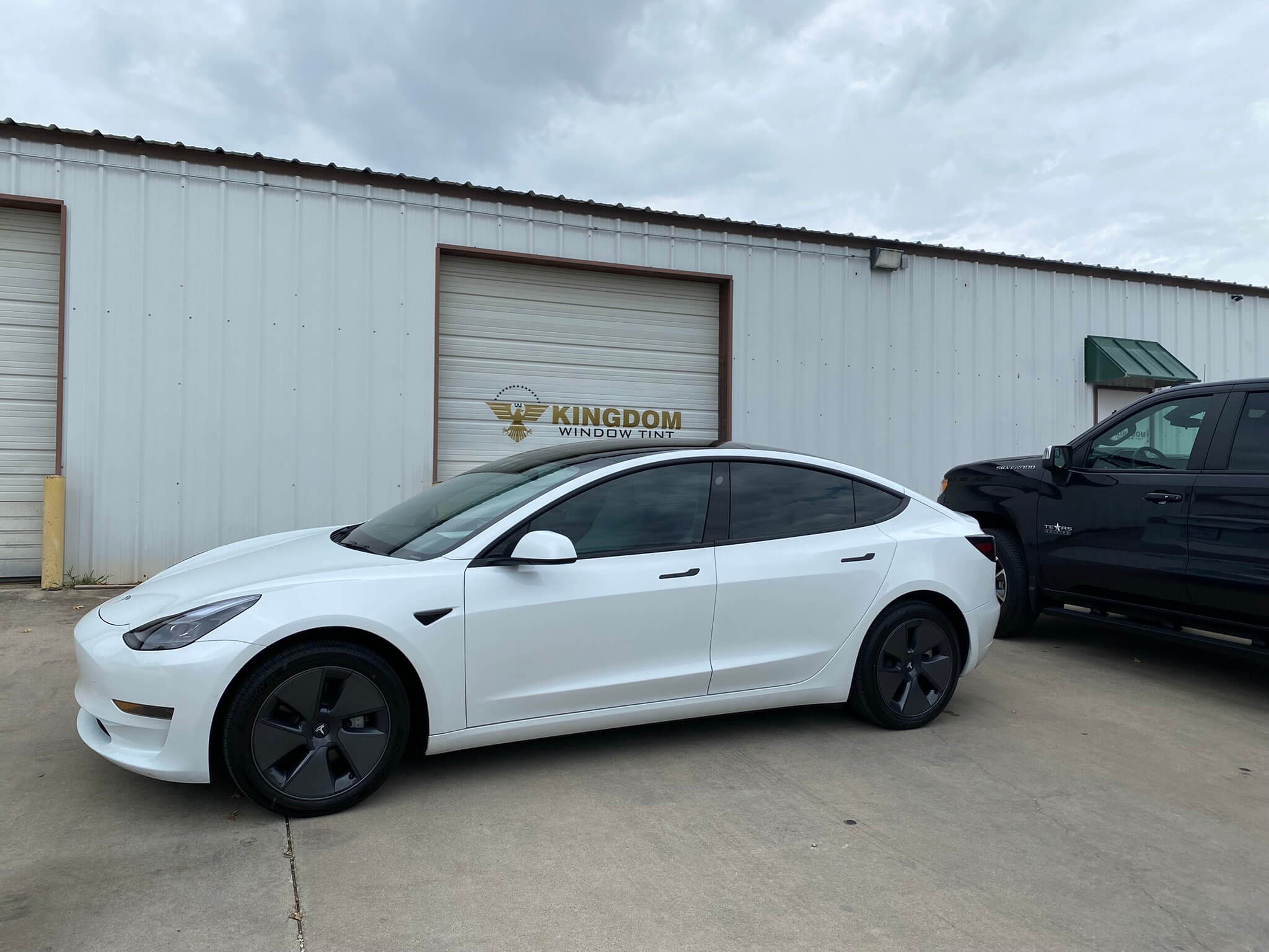 A diverse gallery displaying Kingdom Window Tint's exceptional window tinting, PPF, and ceramic coating services in Fort Worth, TX.