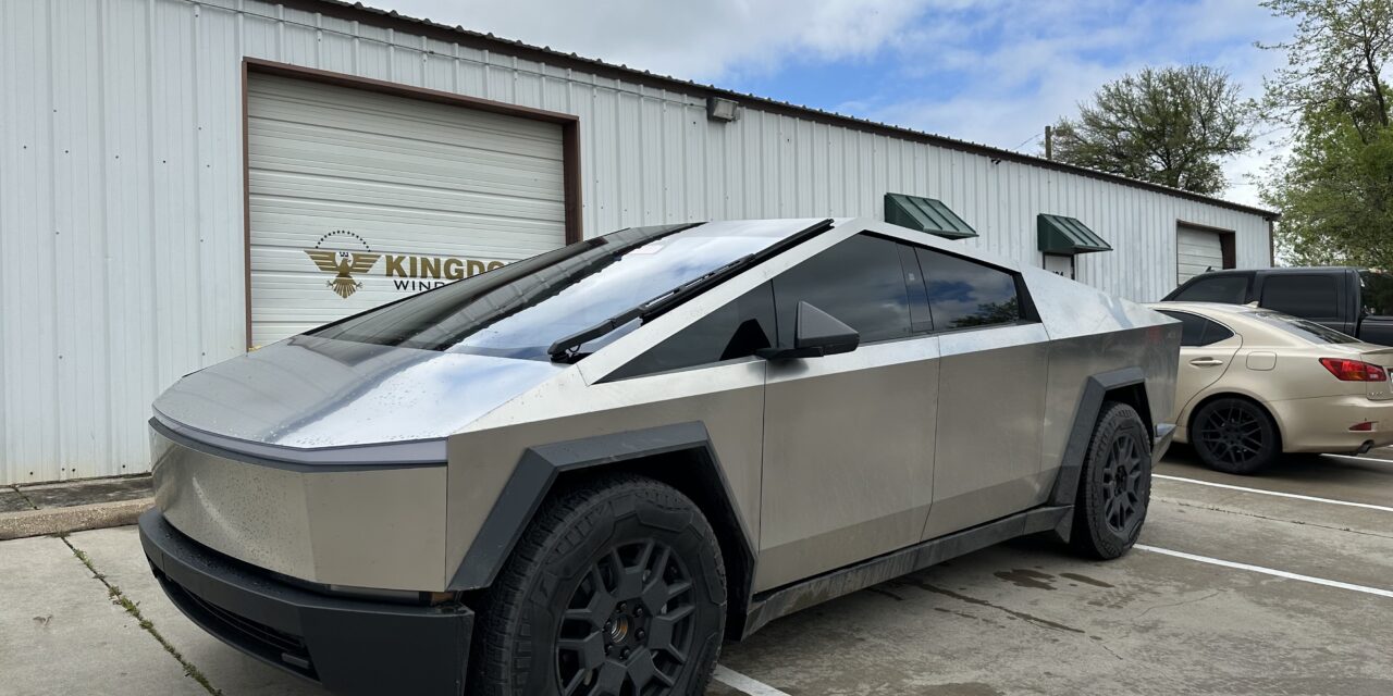 Fort Worth’s Premier Tesla Cybertruck Window Tint Solutions