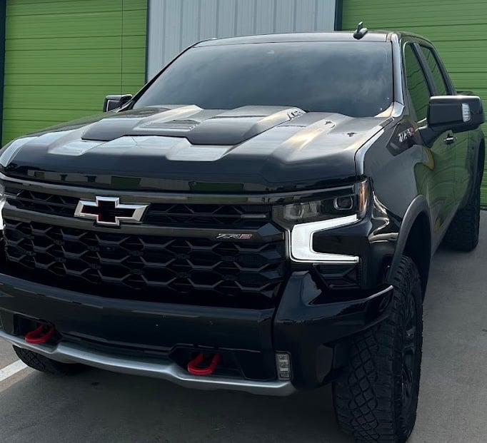 windshield tinting in Texas on a ford at kingdom window tint in fort worth tx Texas Car with a complete windshield tint installed by Kingdom Window Tint in Fort Worth, Texas.