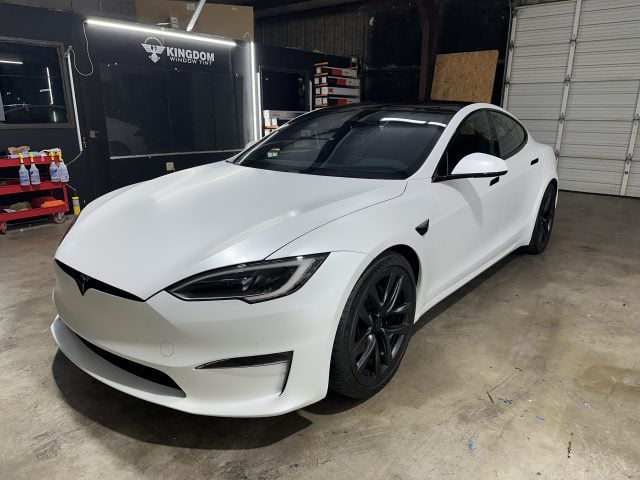 tesla 2025 ppf matt color install near me fort worth
