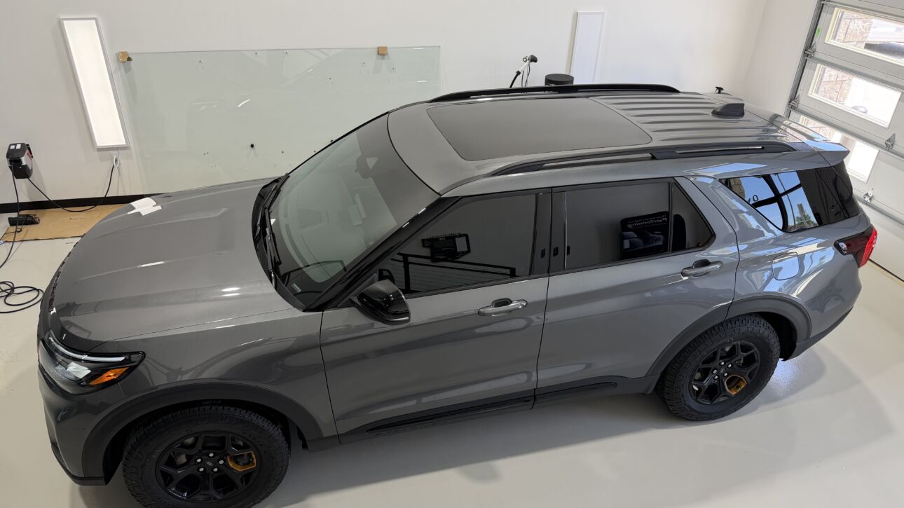 window tint pricing consultation at Kingdom Window Tint in Lewisville, TX