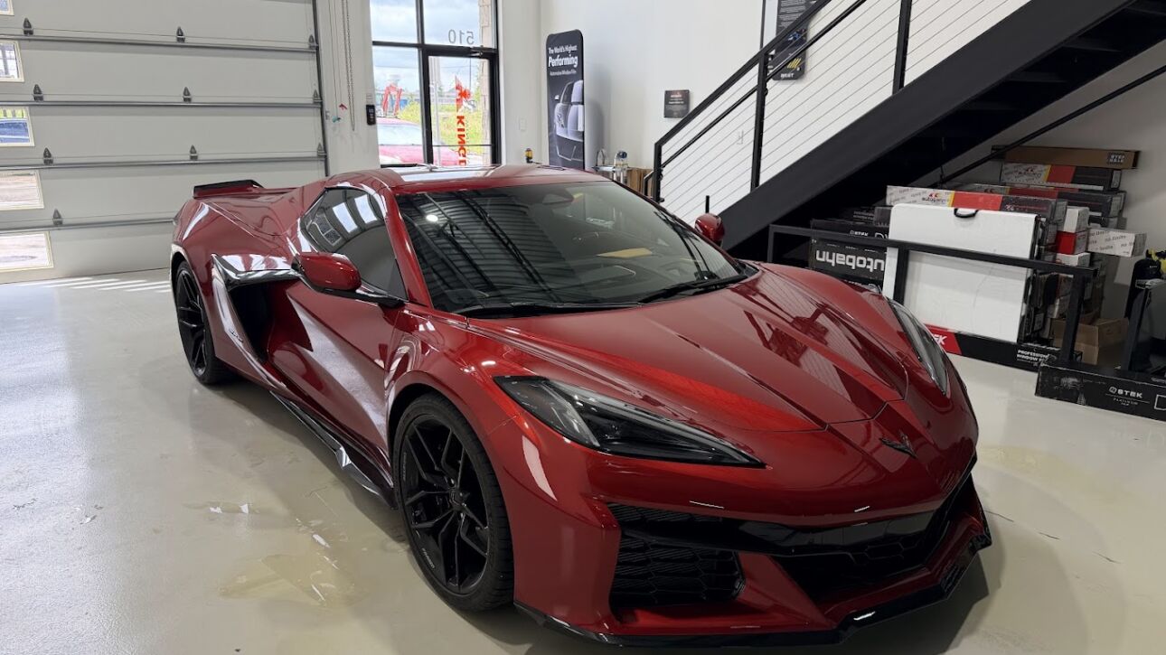 Corvette Window Tint in Lewisville, TX — Kingdom Window Tint, Lewisville, TX