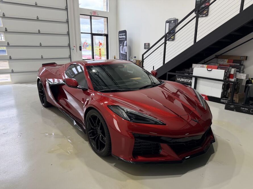 Corvette Window Tint in Lewisville, TX — Kingdom Window Tint, Lewisville, TX