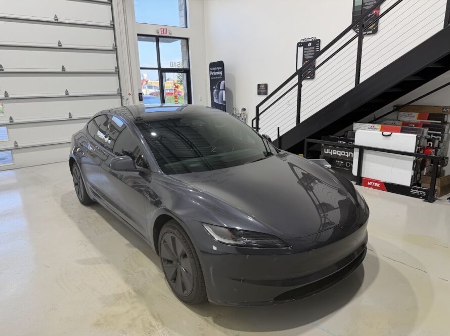 Tesla Model 3 Window Tint in Lewisville — Kingdom Window Tint, Lewisville, TX