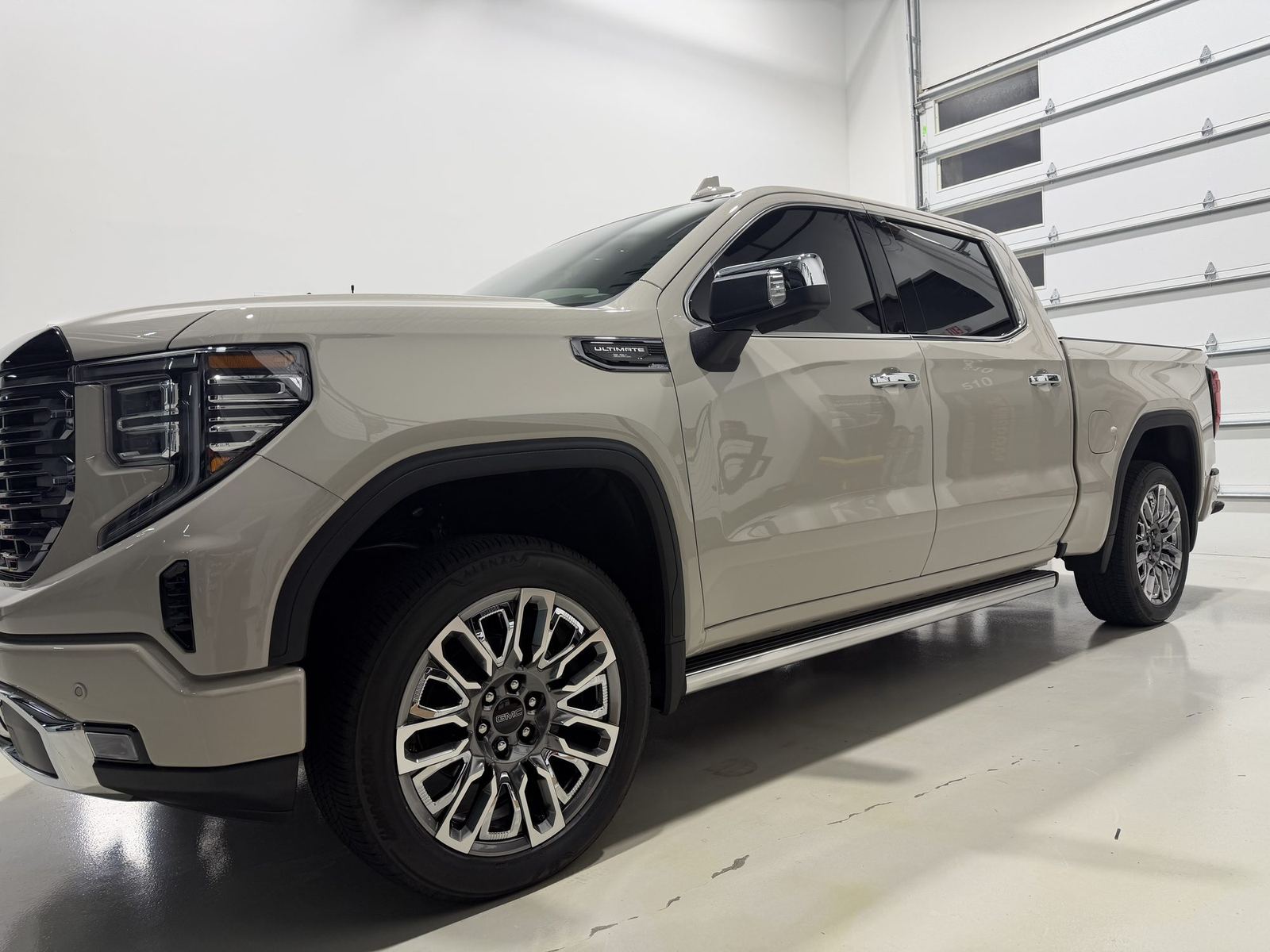 GMC Sierra 1500 Denali Ultimate after full ceramic coating at Kingdom Window Tint in Lewisville, TX